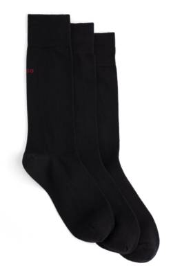 Hugo Boss Three-pack Of Socks In A Cotton Blend