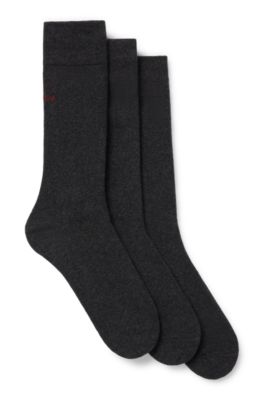 HUGO Triplepack of regularlength socks in a cotton blend