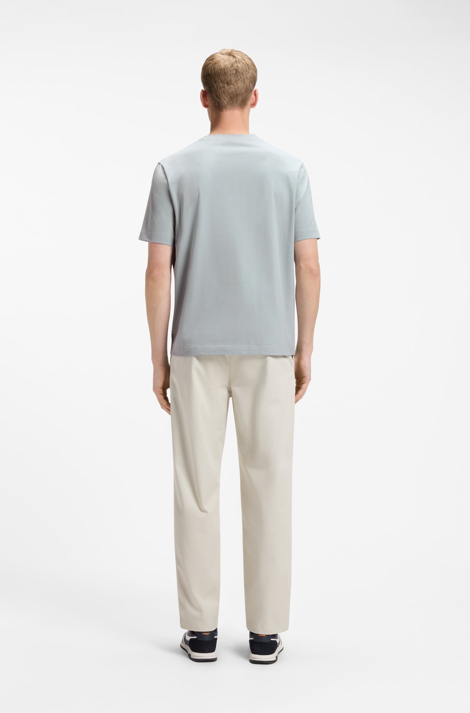 Boss Stretch-cotton T-shirt herr – bild 3