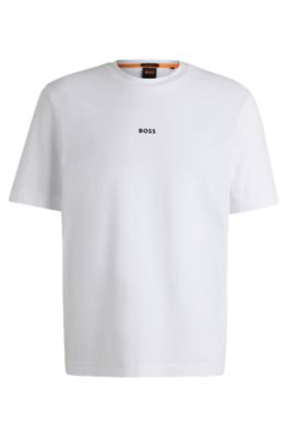 Hugo boss white clearance t shirts