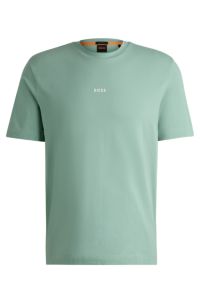 BOSS - Relaxed-Fit T-Shirt aus Stretch-Baumwolle mit Logo-Print