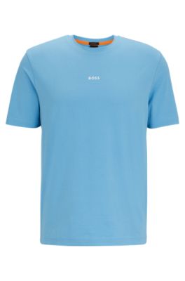 BOSS - リラックスフィット Tシャツ ストレッチコットン ロゴプリント