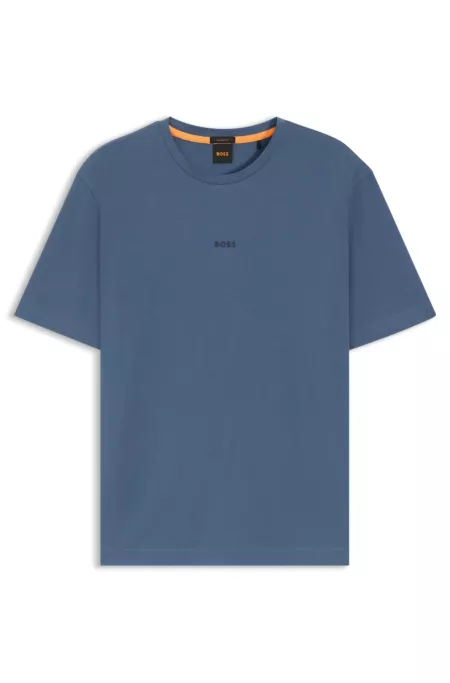 Stretch-cotton T-shirt