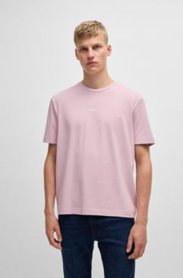BOSS - Relaxed-Fit T-Shirt aus Stretch-Baumwolle mit Logo-Print