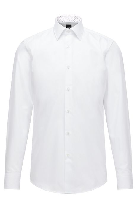 Uomo Vestiti Top e t-shirt Camicie Camicie semplici H&M Camicie semplici Chemise grise homme 