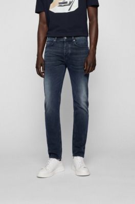 mens slim fit hugo boss jeans