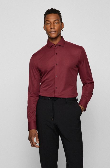 hugo boss performance slim fit