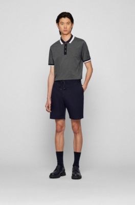 hugo boss silk polo shirt