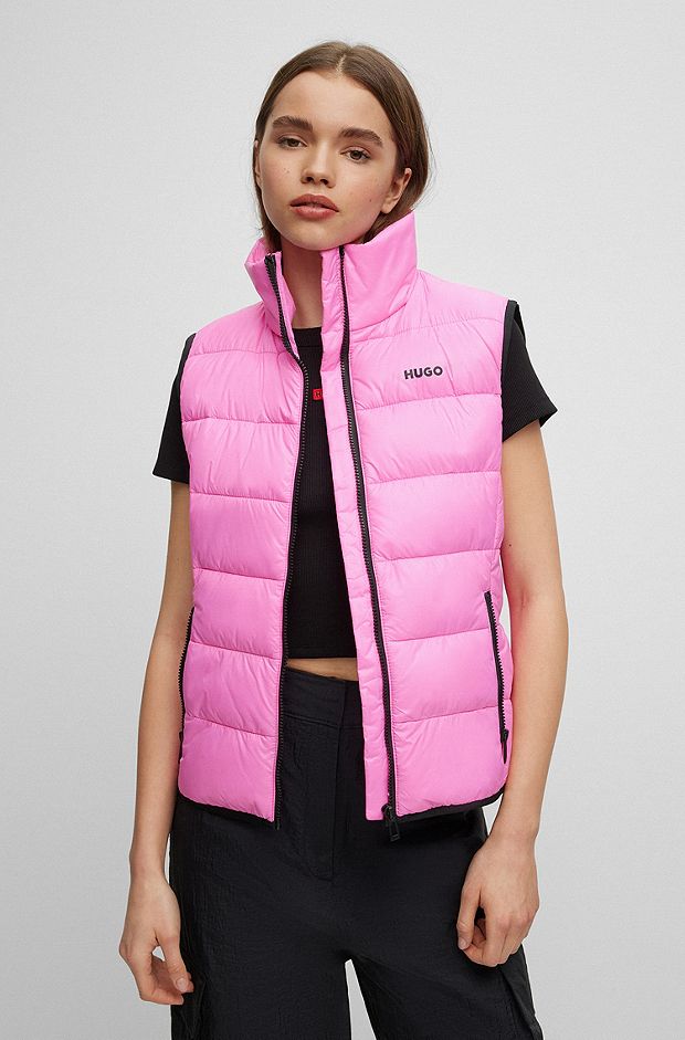 Hugo Boss Buttoned Denim Jacket in Pink Cotton ref.951742 - Joli