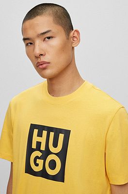 Yellow boss shop t shirt