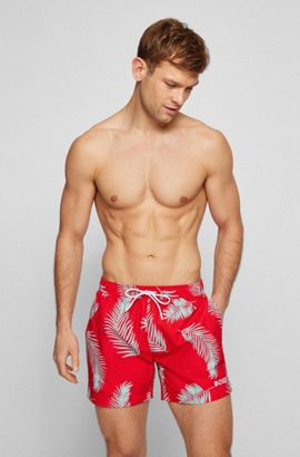 en zwemshorts BOSS by HUGO BOSS Set Van Vijf Paar Sokken Van Een Katoenmix in het Rood voor heren Heren Kleding voor voor Strandkleding voor Board 