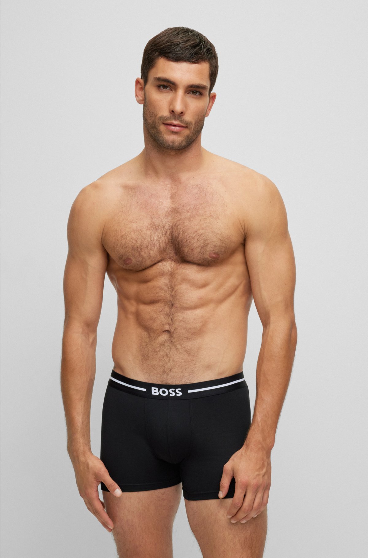 Men's 3-Pack Contrast Waist Trunks - Men's Underwear & Socks - New In 2024