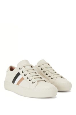 leather lined trainers