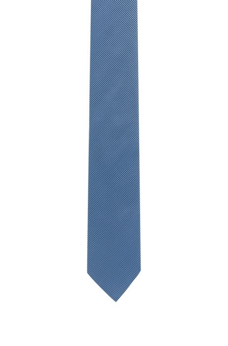 HUGO BOSS Uomo Accessori Cravatte e accessori Papillon Cravatta in pura seta con righe diagonali 