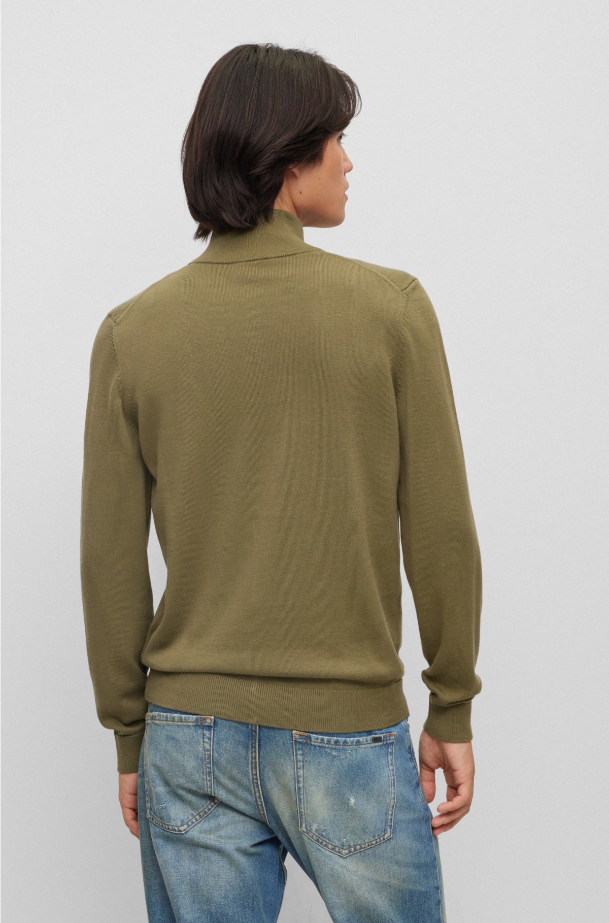 Men's Signature Heritage Sweatshirt, Crewneck, Print Pale Olive Camo Large, Polyester Cotton | L.L.Bean