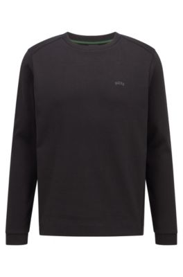 Boss mesh deals crew sweatshirt