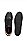 HUGO 雨果金属质感后饰片混合材质杯底运动鞋,  001_Black