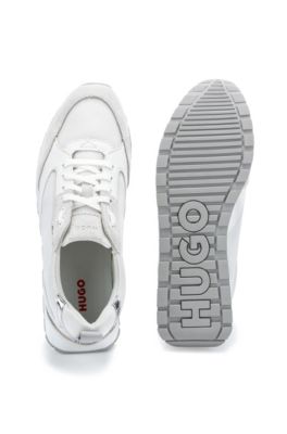 white material trainers