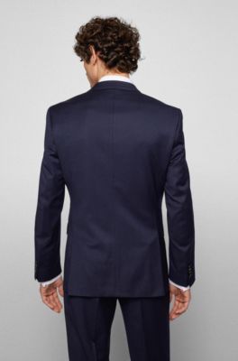 navy boss suit