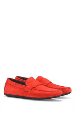 hugo boss red shoes