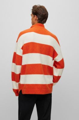 Herren Bekleidung Pullover & Strickjacken Pullover INT L Boss Orange Herren Pullover Gr 