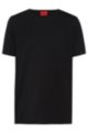 Regular-fit T-shirt in lightweight Pima cotton, Black