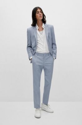 hugo boss suit material