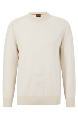 Farfetch Kleidung Pullover & Strickjacken Pullover Sweatshirts Slogan-embroidered organic cotton sweatshirt 
