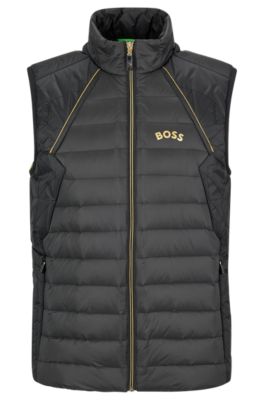 Puffer Vest Padded Gilet Mens Gilet Hugo Boss Hugo Boss Gilet Tiberius