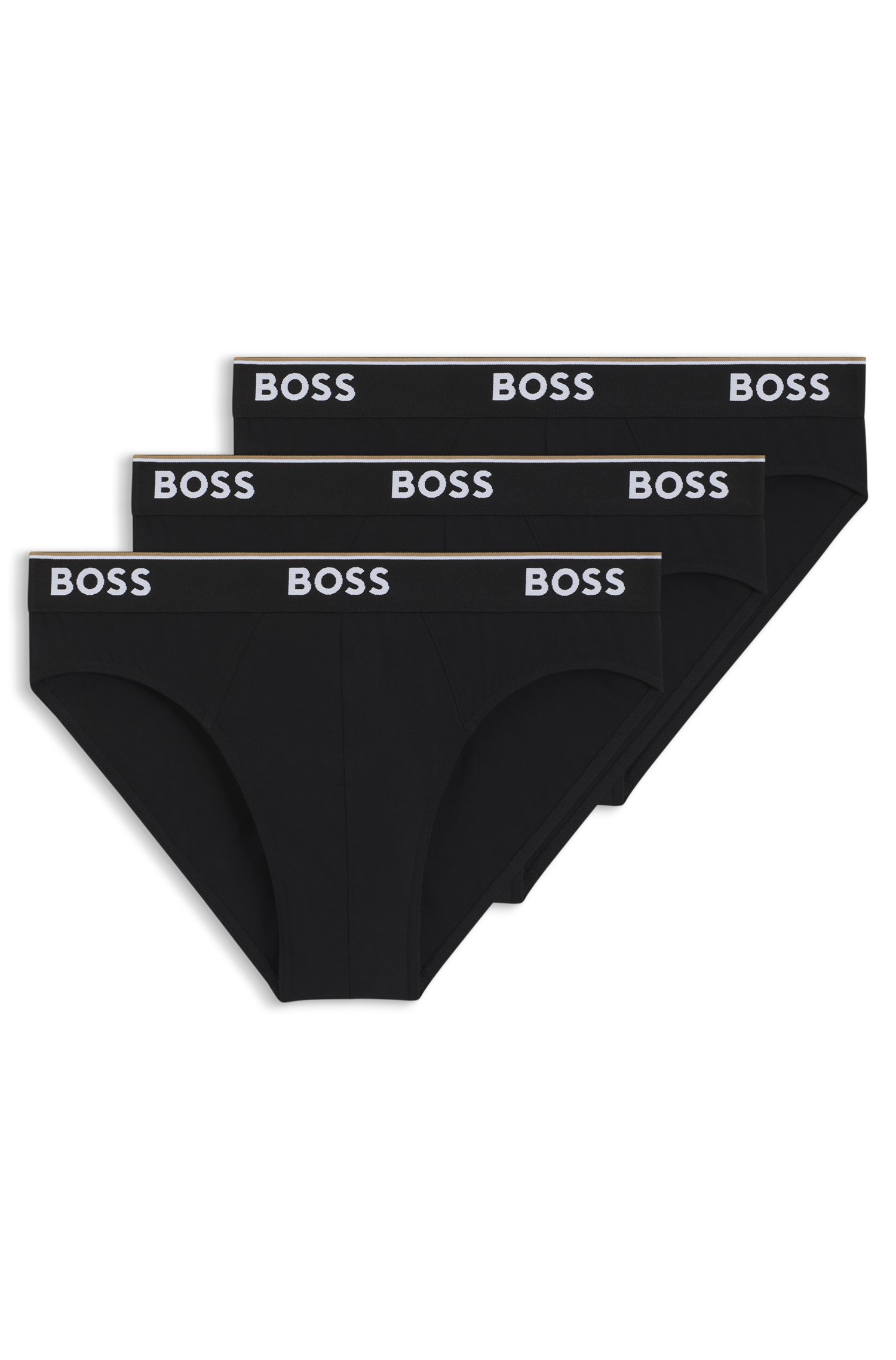 Boss Trosa beige / svart t-shirts herr – bild 2