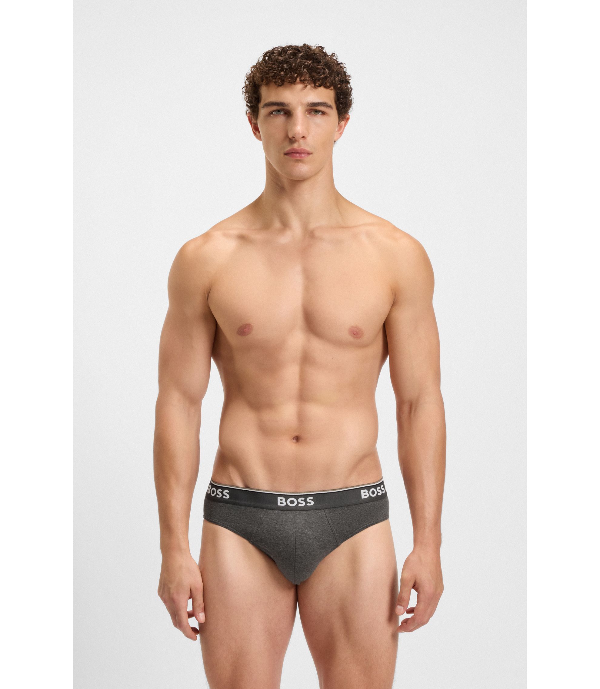 BOSS ボクサーブリーフ 3パック Lサイズ BOSS（HUGO BOSS） ボクサーパンツ 3パック ストレッチコットン
