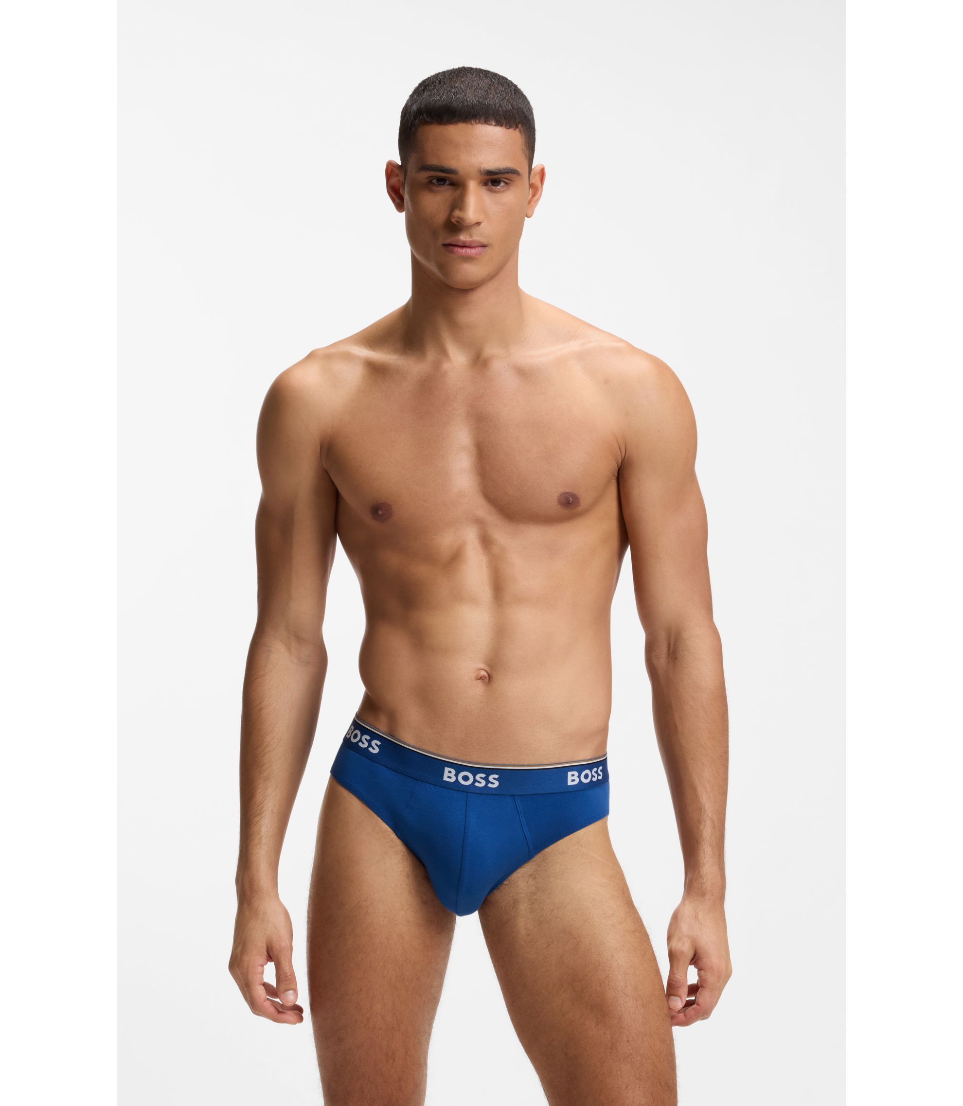 Slip in Blu HUGO BOSS Uomo