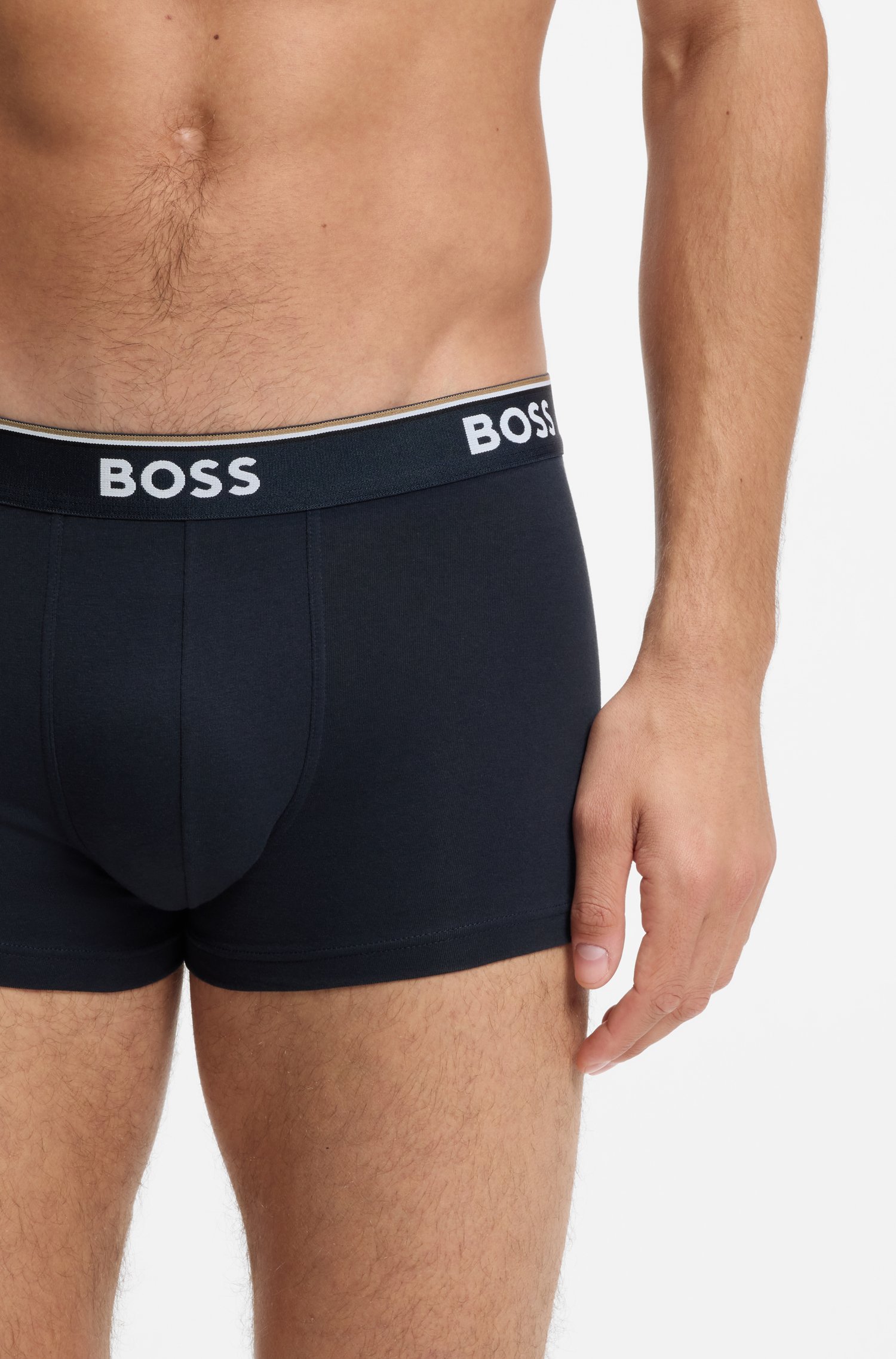 Boss Förpackning med 3 boxershorts 50475274 herr – bild 4