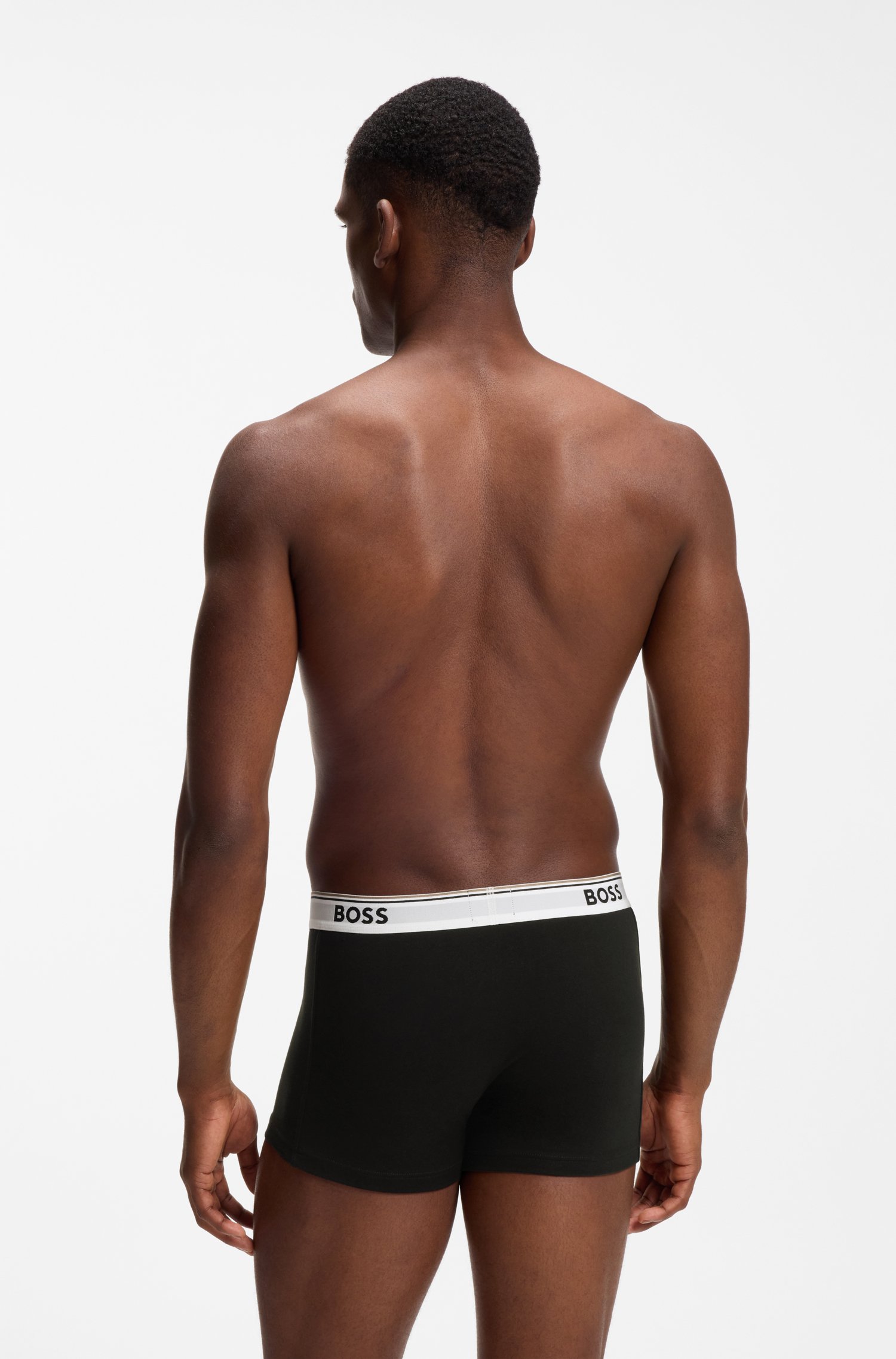 Boss 3-pack svarta boxershorts från Troncal herr – bild 3