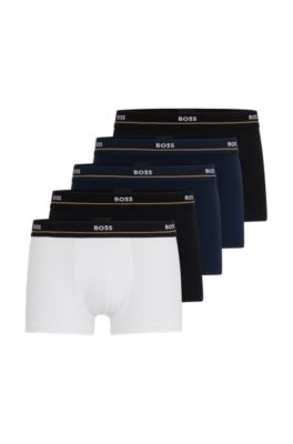 DIM Pack of 5 Women's Cotton Stretch Boxers EcoDim