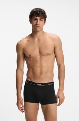 F&uuml;nferpack Boxershorts, Schwarz / Wei&szlig; / Blau