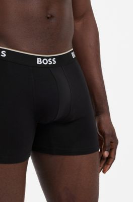 3-pack boxer briefs, Black / Grey