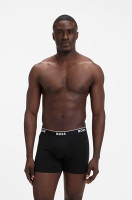 3-pack boxer briefs, Black / Grey