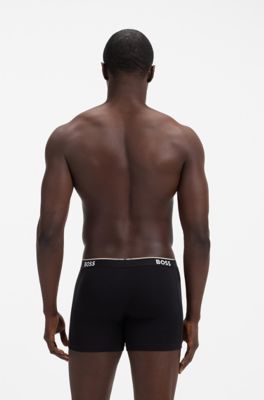 3-pack boxer briefs, Black / Grey