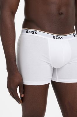 3-pack boxer briefs, White