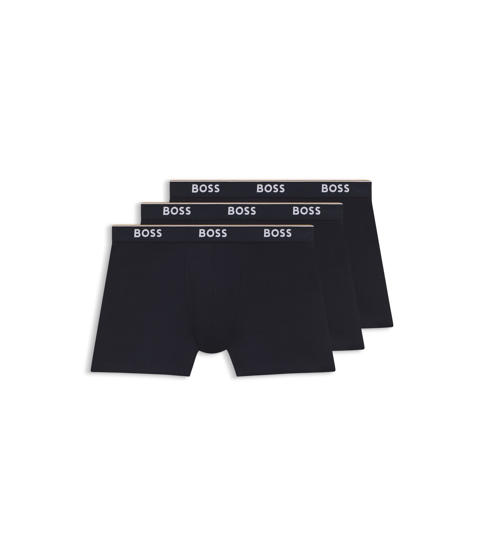 BOSS Heren 3-pack Classic Regular Fit Stretch Briefs3? ??? ??? ???? ?? 3 ?????????????????? paquete De 3 Calzoncill Briefs, Rood/Navy/Zwart, M UK, Rood/Marine/Zwart, M