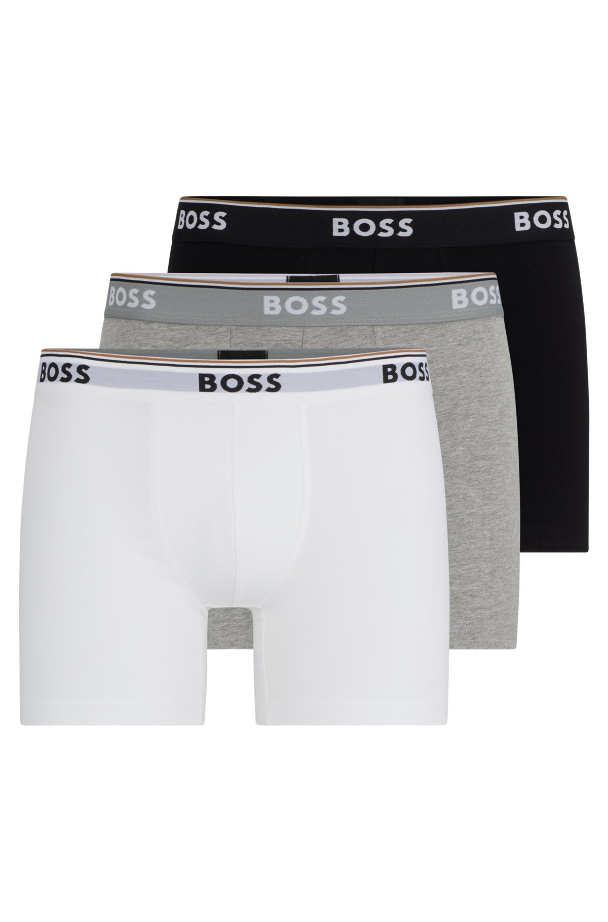 NIB Hugo Boss Classic Boxer Briefs Pure Cotton 3 Pack White Size XL (Set of  2) 海外 即決 - スキル、知識