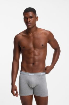 3-pack boxer briefs, White / Grey / Black