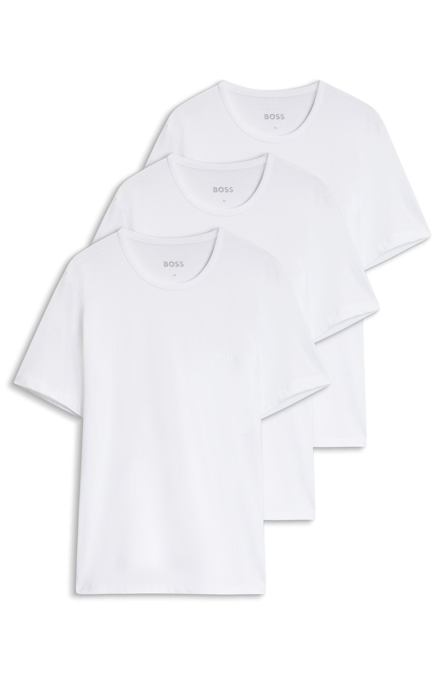 BOSS Black T-shirt rn 3p classic herr – bild 3