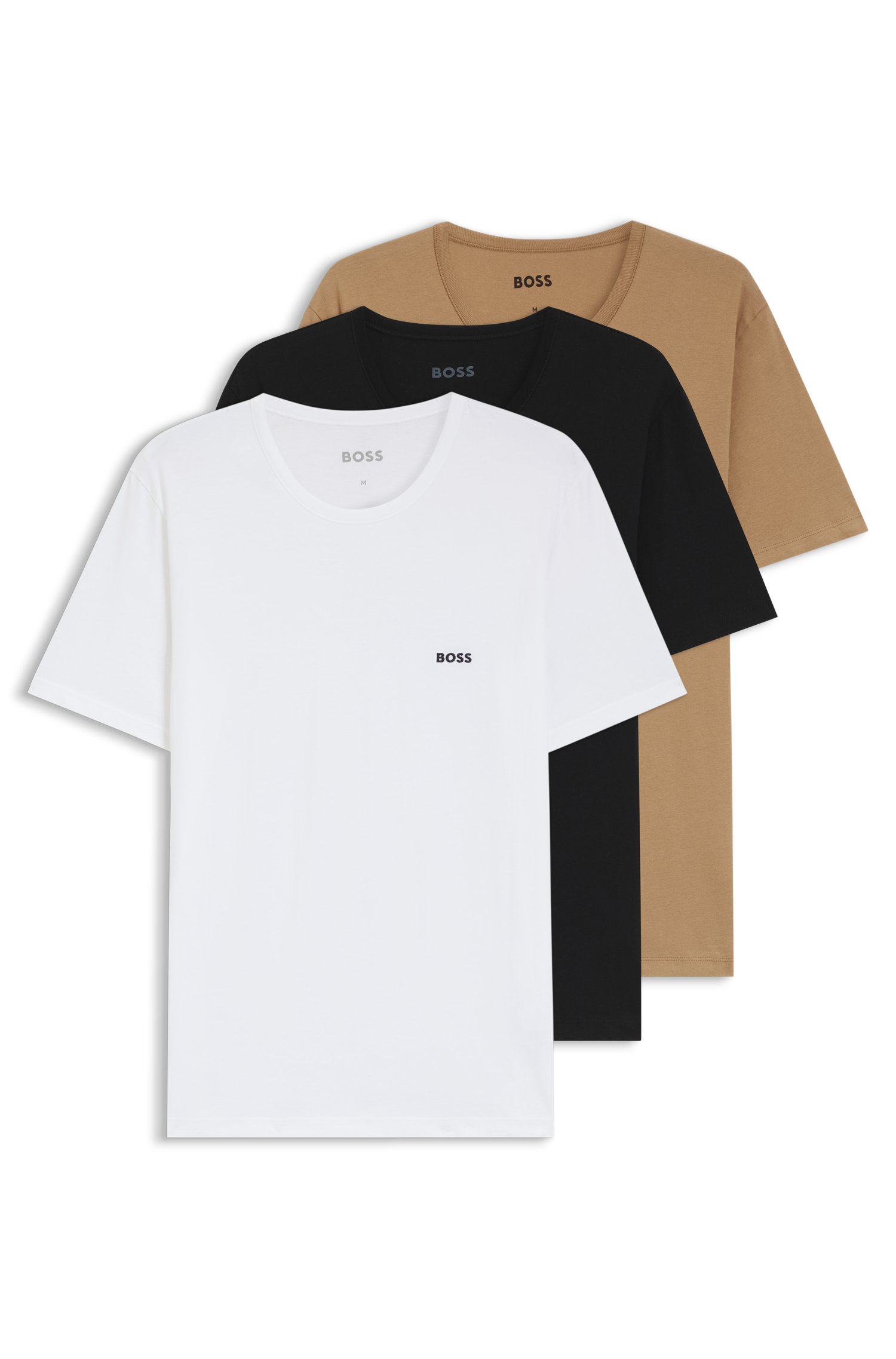 Boss Förpackning med 3 västar t-shirts herr – bild 2