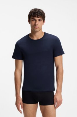 Boss Three-pack cotton T-shirts t-shirts - bas herr – bild 3