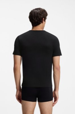 Boss Three-pack cotton T-shirts t-shirts - bas herr – bild 2