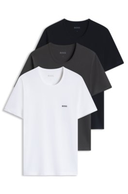 Three-pack cotton T-shirts