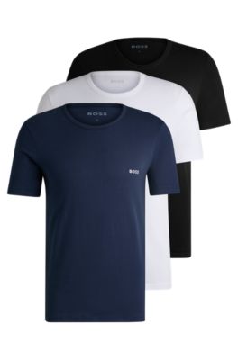 Hugo boss crew neck 3 2025 pack t-shirt in regular fit