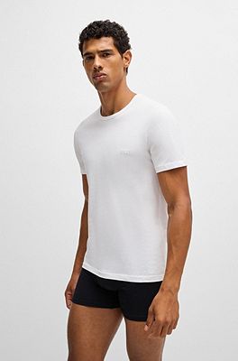 3 pack t discount shirt hugo boss